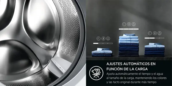 Lavadora AEG Serie 6000 LFR6114O4B de 10 kg