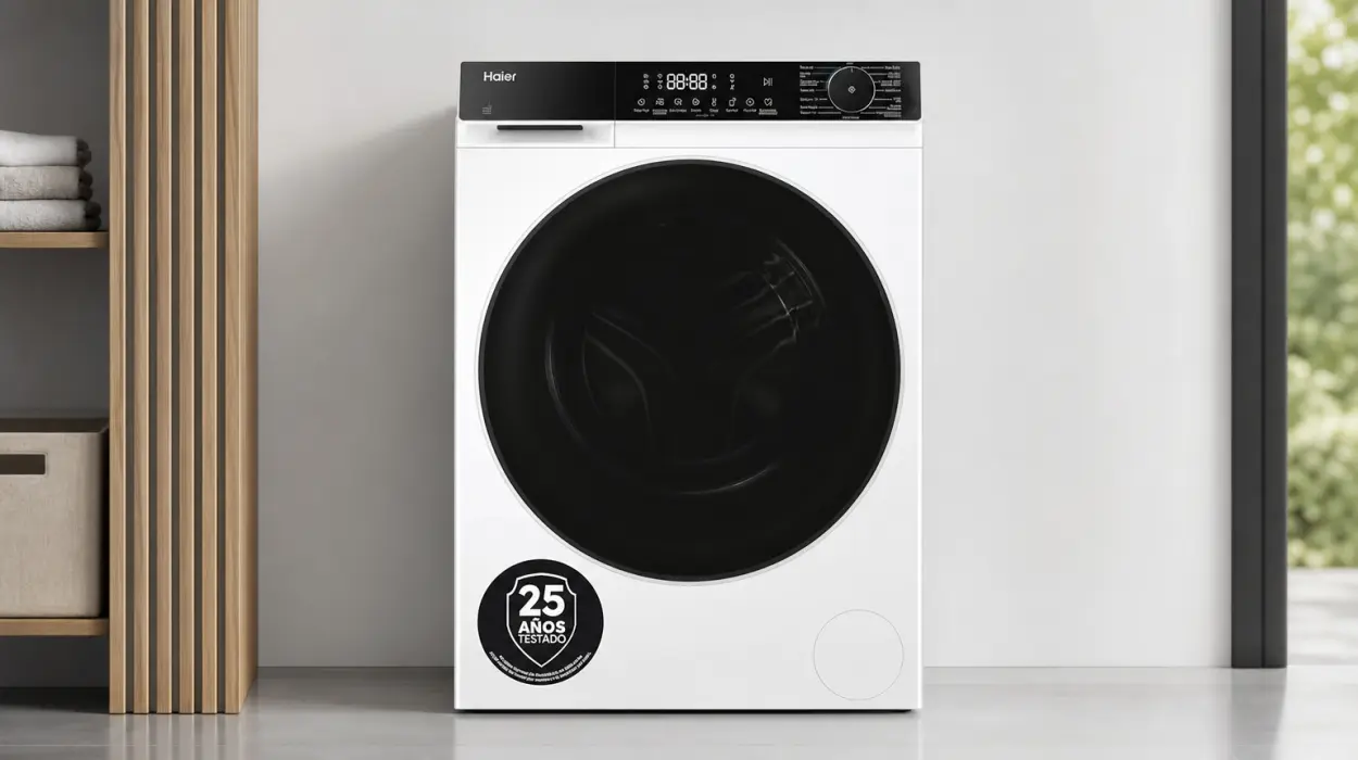 Lavadora secadora Haier X 5 de 8 kg + 5 kg con WiFi