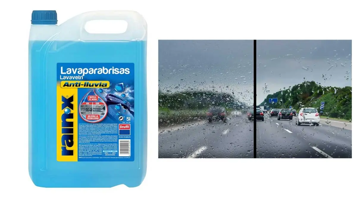 Lavaparabrisas antilluvia Rain-X de 5 litros