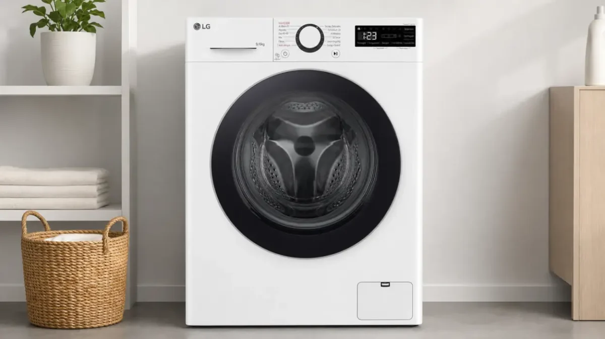 Lavasecadora LG Serie 600, cuida tu ropa con inteligencia: AI Direct Drive y TurboWash 360º