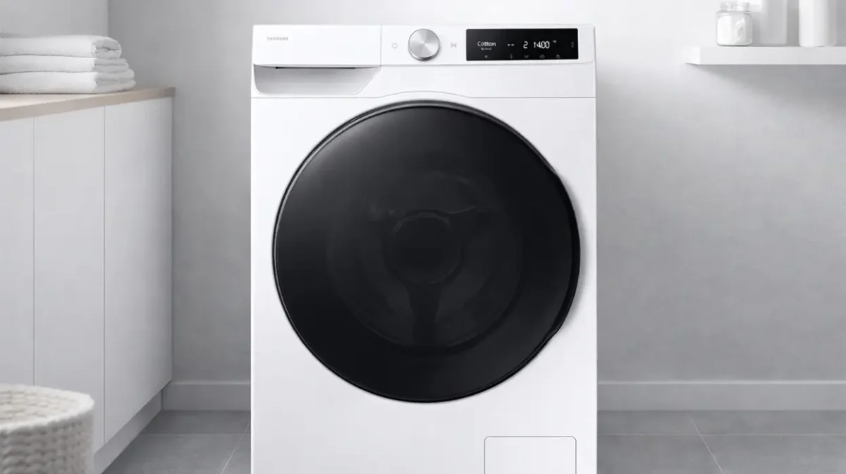 Lavasecadora Samsung 9kg/5kg con Autodosificación y Tecnología AI EcoBubble