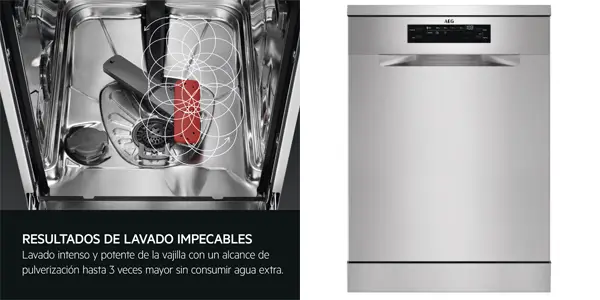 Lavavajillas AEG FFB64627ZM Serie 6000 SatelliteClean