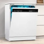 Lavavajillas Midea integrable de 60 cm, libre instalación para 12 servicios y 4 programas de lavado