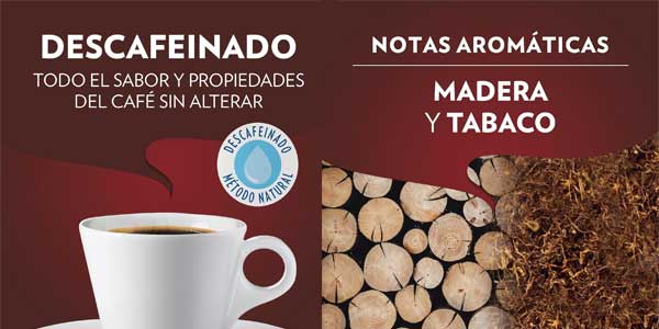 Lavazza DEK Intenso café molido natural oferta