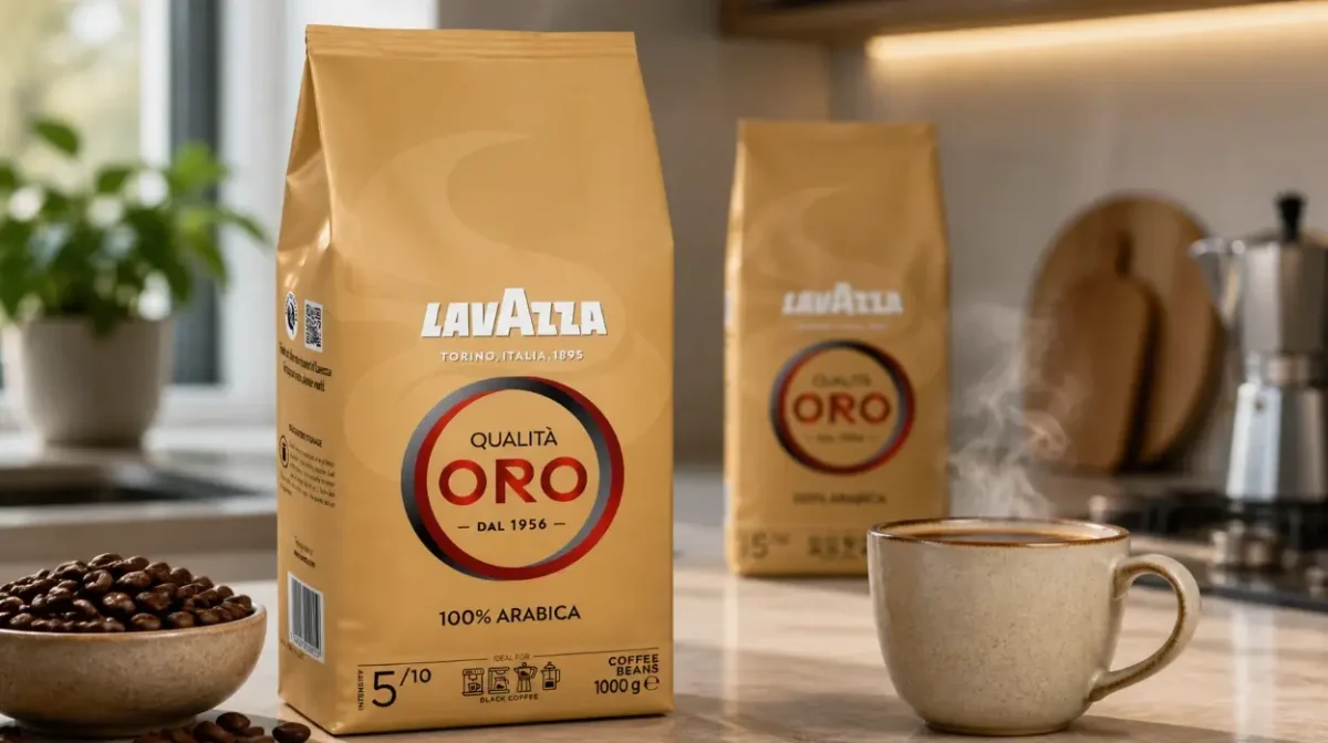 Café en grano Lavazza Espresso Qualità Oro 1 kg