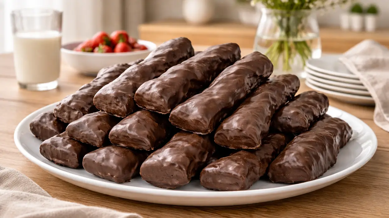 Lazos de hojaldre con chocolate negro El horno de Don Ramón