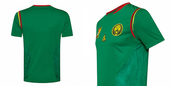 Le Coq Sportif camerun camiseta primera equipación oferta