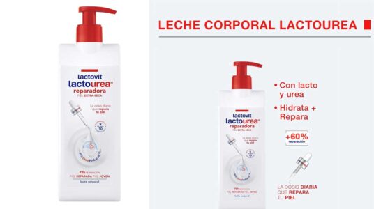 Leche corporal Lactovit Lactourea barata