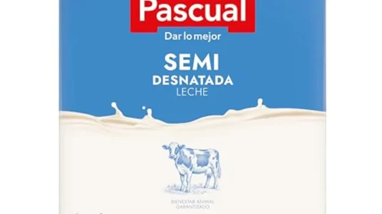 Leche Pascual semidesnatada en pack de 6x1L, cuidando el bienestar animal