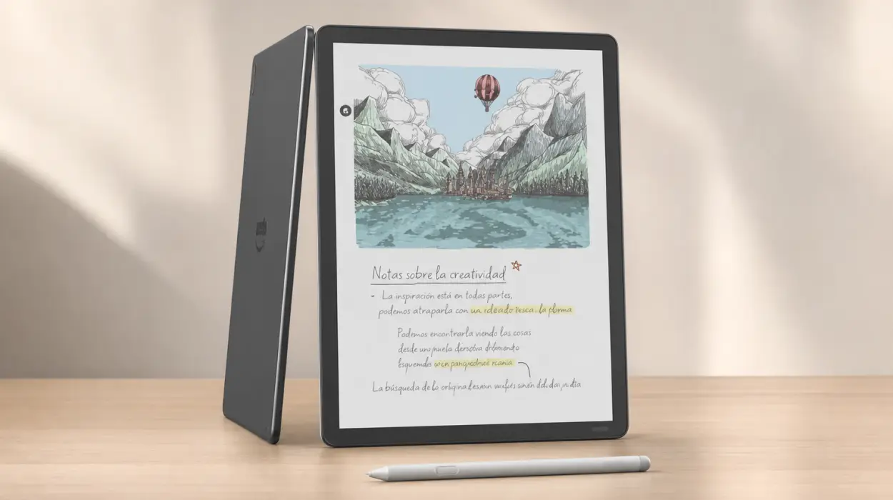 Amazon Kindle Scribe Colorsoft de 11" con cuaderno digital y lápiz incluido