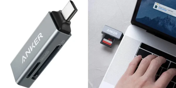 Lector de tarjetas SD y microSD Anker USB-C