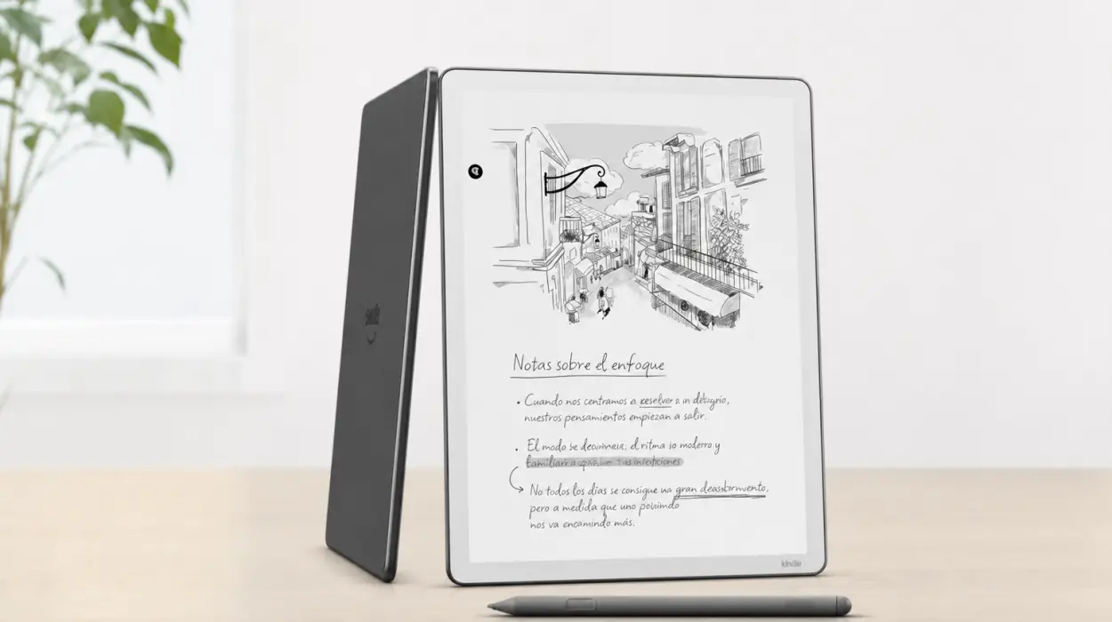 Nuevo Amazon Kindle Scribe de 11" para leer, escribir, subrayar y tomar notas fácilmente