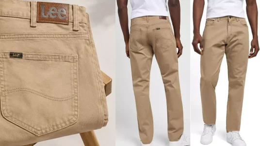 Vaqueros Lee Daren Zip Fly Corduroy para hombre
