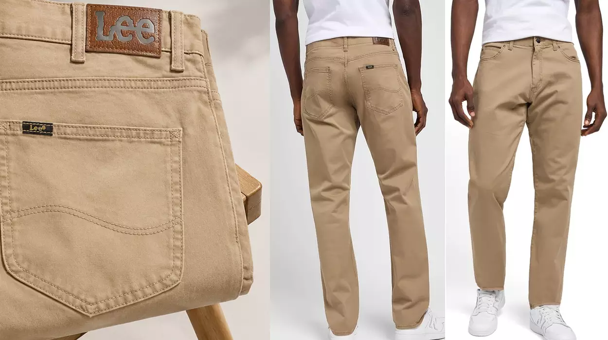 Vaqueros Lee Daren Zip Fly Corduroy para hombre