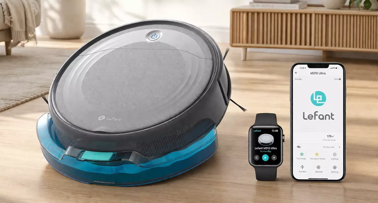 Robot aspirador y fregasuelos potente Lefant M310 Ultra opiniones