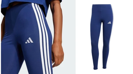 leggins Adidas Essentials 3-Stripes Cotton para mujer BARATOS
