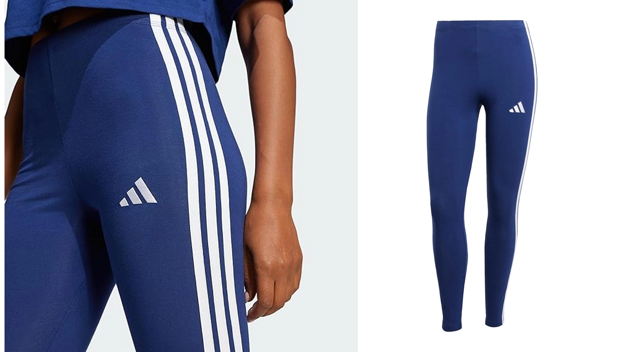 leggins Adidas Essentials 3-Stripes Cotton para mujer BARATOS