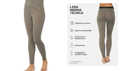 leggins de lana merino Danish Endurance para mujer