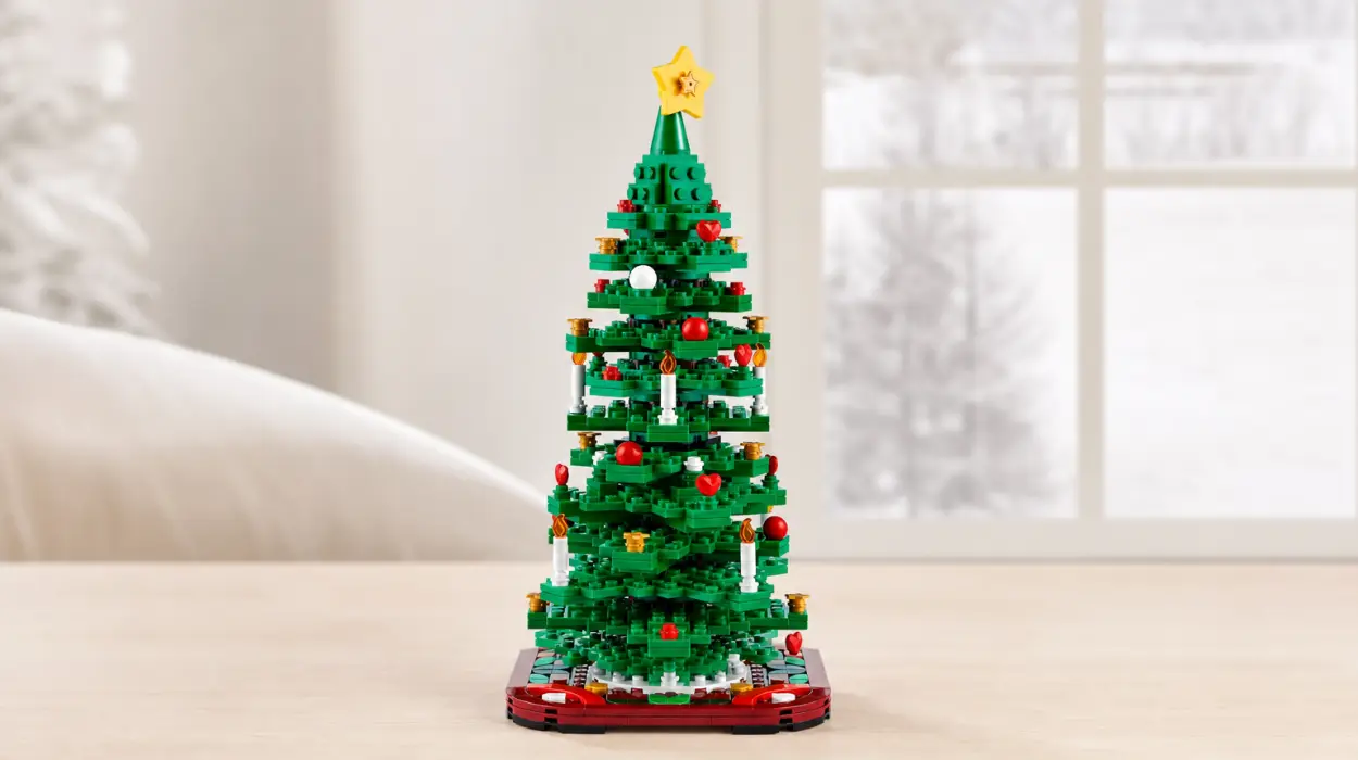 LEGO Árbol de Navidad juguete de construcción decorativo