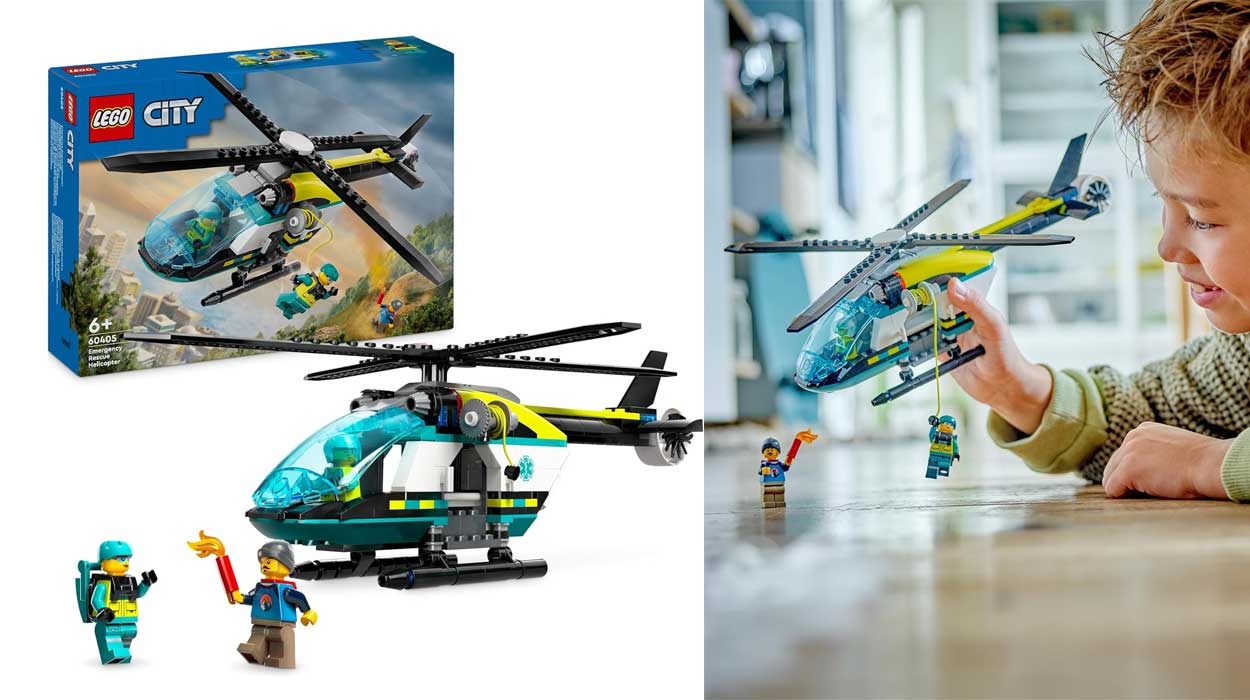 Lego City Helicóptero de rescate