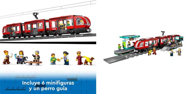 Lego City Tranvía y Estación del Centro chollo