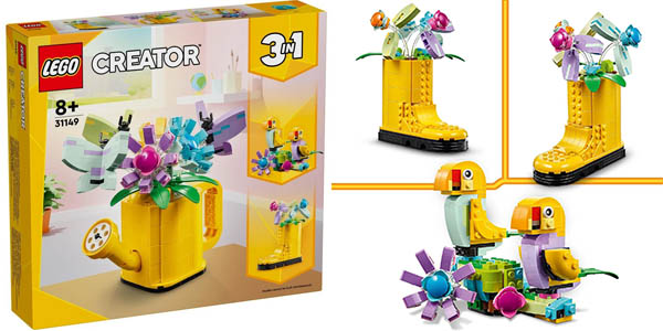 Set LEGO Creator 3 en 1 Flores en regadera