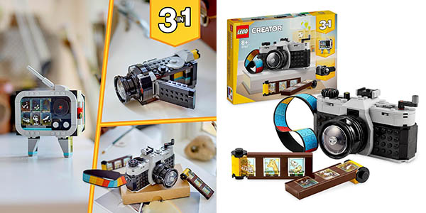 Lego creator cámara retro chollo