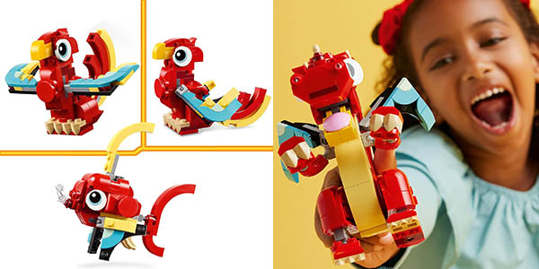 LEGO Creator Dragón Rojo oferta