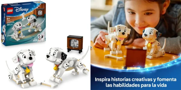 LEGO Disney Lucky y Penny Cachorros de 101 Dálmatas
