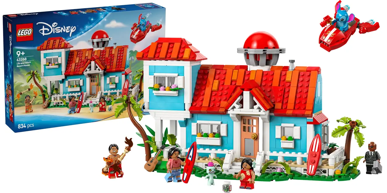 LEGO Disney Casa en la Playa de Lilo y Stitch
