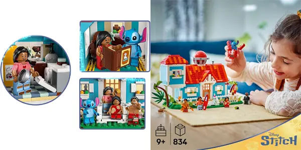 LEGO Disney Casa en la Playa de Lilo y Stitch