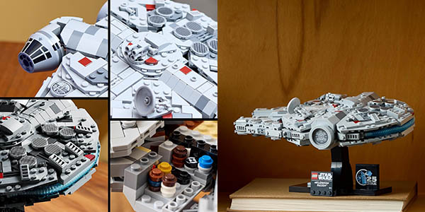 LEGO Halcón milenario Star Wars maqueta oferta