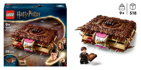 LEGO Harry Potter: Monstruoso Libro de los Monstruos Mordedor