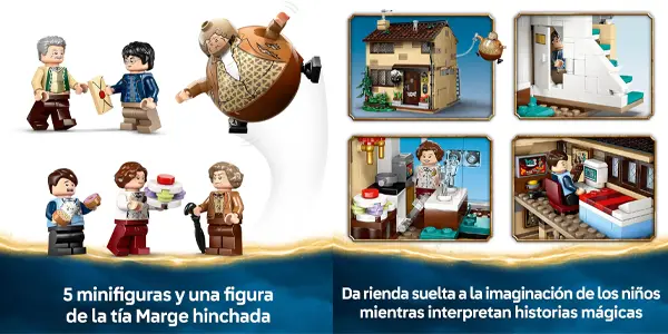 LEGO Harry Potter Privet Drive: Visita de Tía Marge