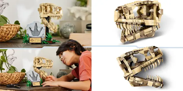 LEGO Jurassic World - Fósiles de Dinosaurio: Cráneo de T. rex