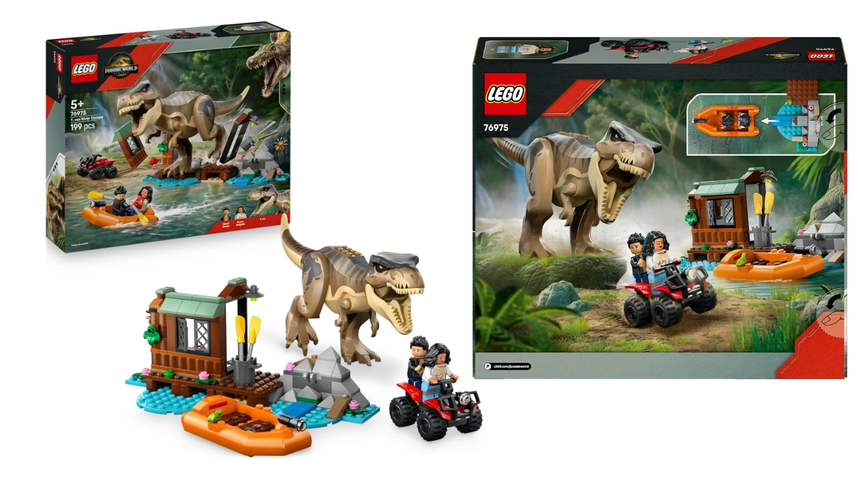 lego-jurassic-world-huida-por-el-rio-y-t-rex-a-la-caza