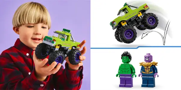 LEGO Marvel Camión de Hulk vs. Thanos
