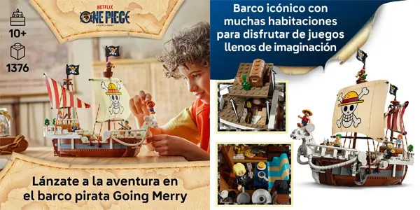 LEGO One Piece - Barco Pirata Going Merry