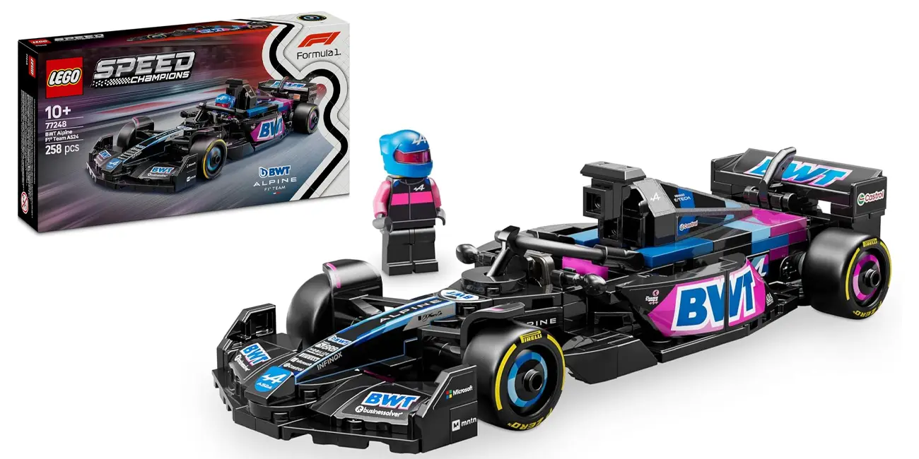 LEGO Speed Champions: Coche de Carreras BWT Alpine F1 Team A524