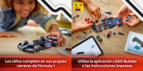 LEGO Speed Champions: Coche de Carreras BWT Alpine F1 Team A524