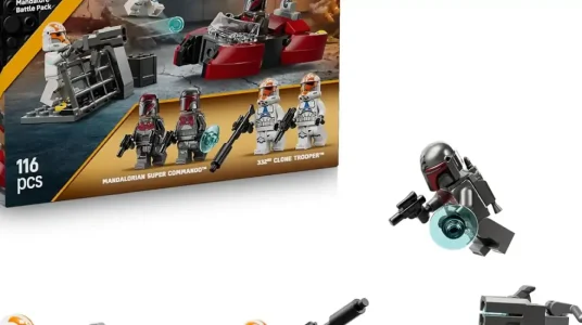 Chollo lego star wars 75449 pack de combate: asedio de mandalore