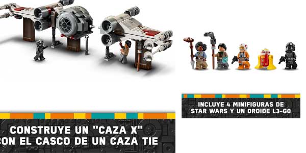 Lego Star Wars Caza Tie y Ala-X Fusionados oferta