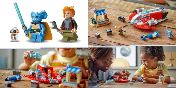 LEGO Star Wars: Las Aventuras de los Jóvenes Jedi The Crimson Firehawk