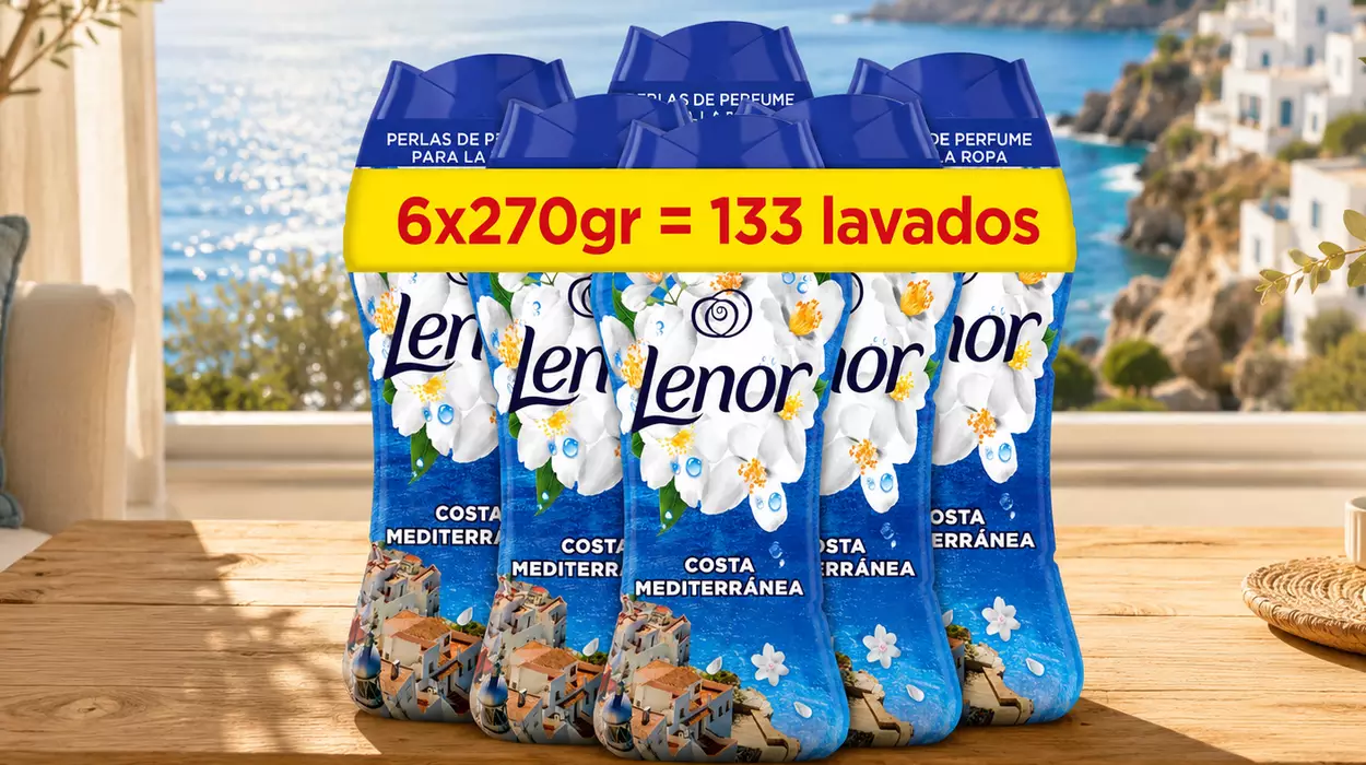 Lenor Perlas de Perfume costa mediterranea