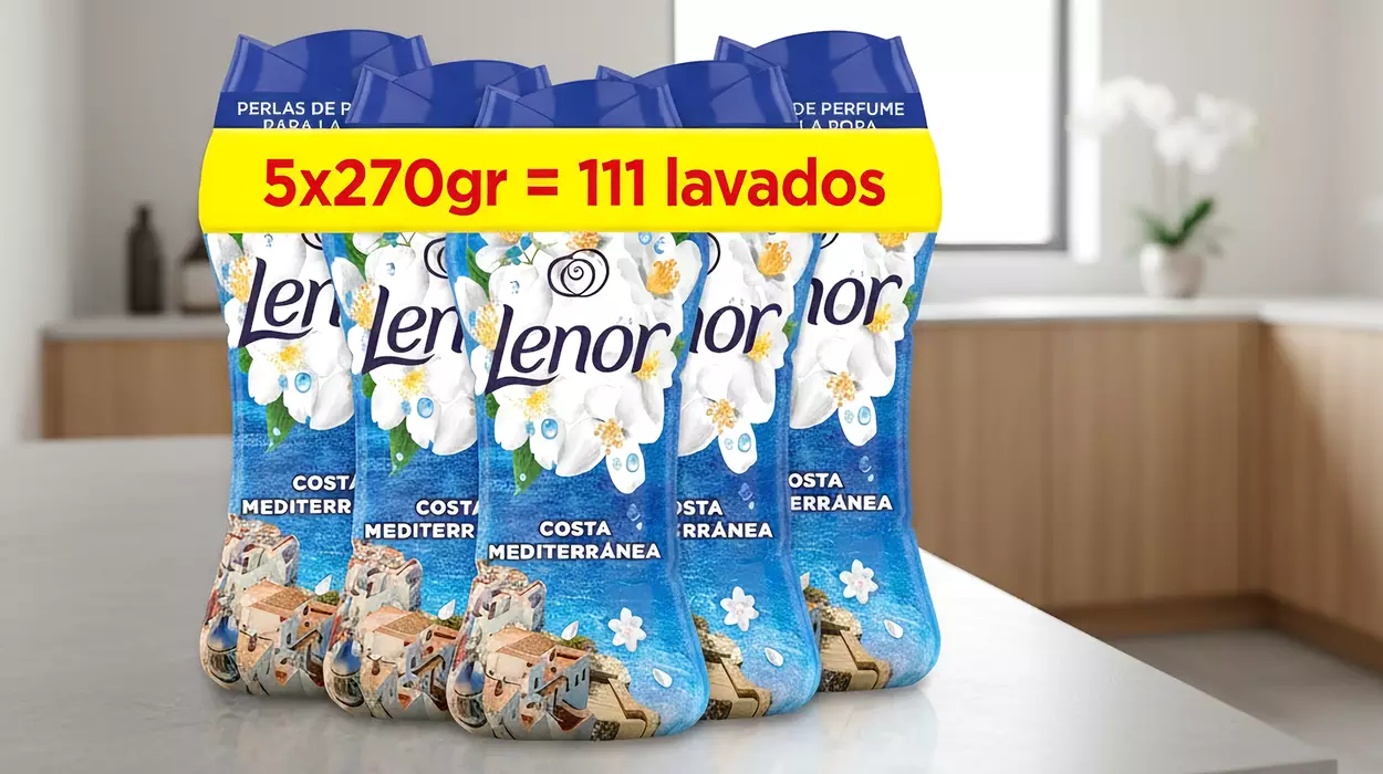 Lenor Perlas de Perfume costa mediterranea