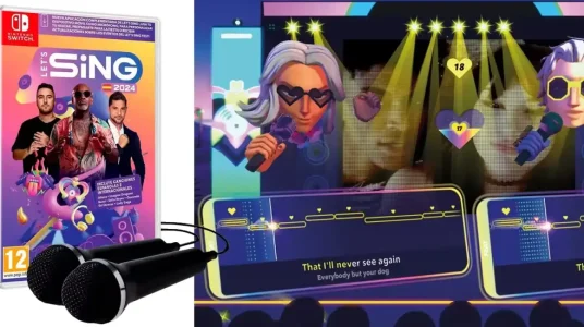 Let's Sing 2024 + 2 Micros para Switch