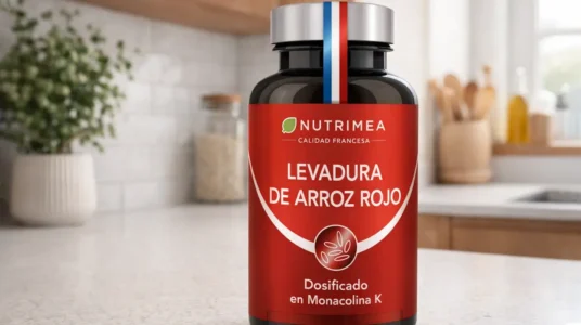 Bote de 90 cápsulas veganas de Levadura Roja de Arroz Coenzima Q10