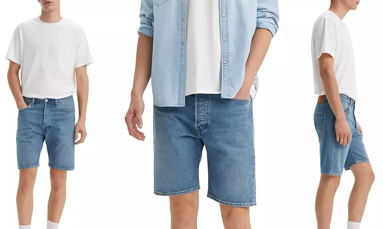pantalon corto Levi's 501 hombre baratos