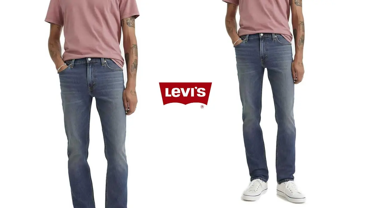 vaqueros Levi's 511 slim color Everything is cool baratos