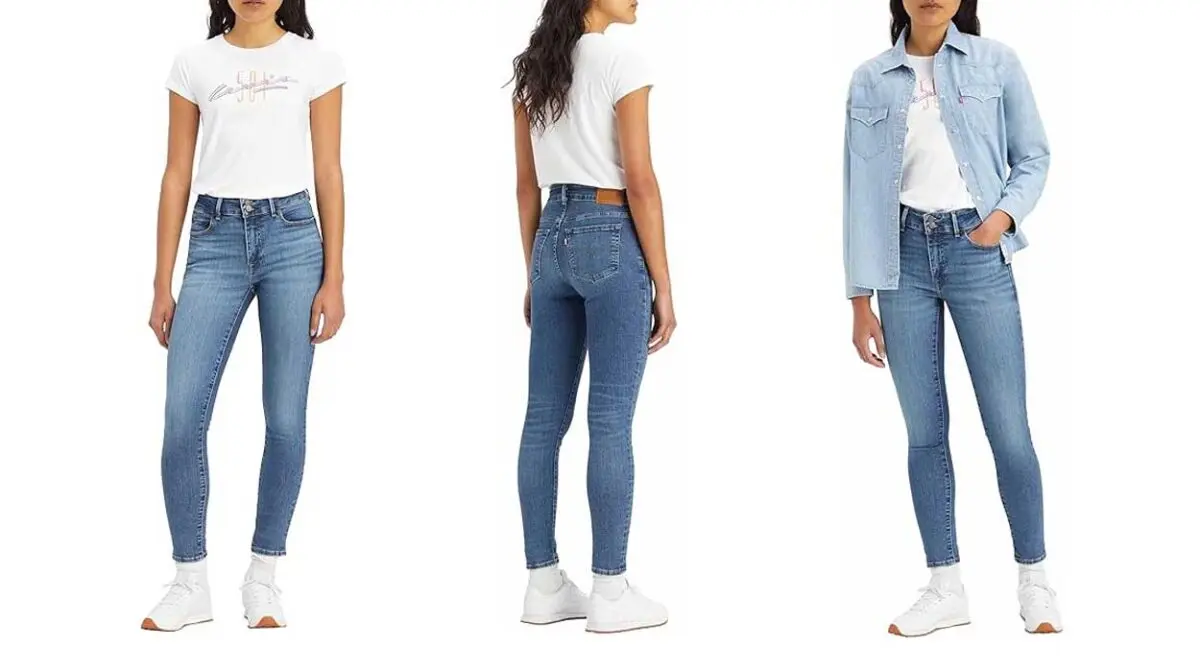 Vaqueros Levi's 711 Skinny para mujer